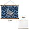 Sharks Wall Hanging Tapestry - Landscape - APPROVAL
