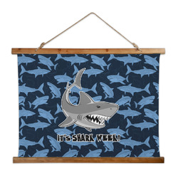 Sharks Wall Hanging Tapestry - Wide (Personalized)