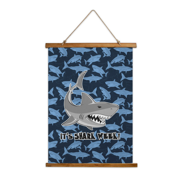 Custom Sharks Wall Hanging Tapestry - Tall (Personalized)