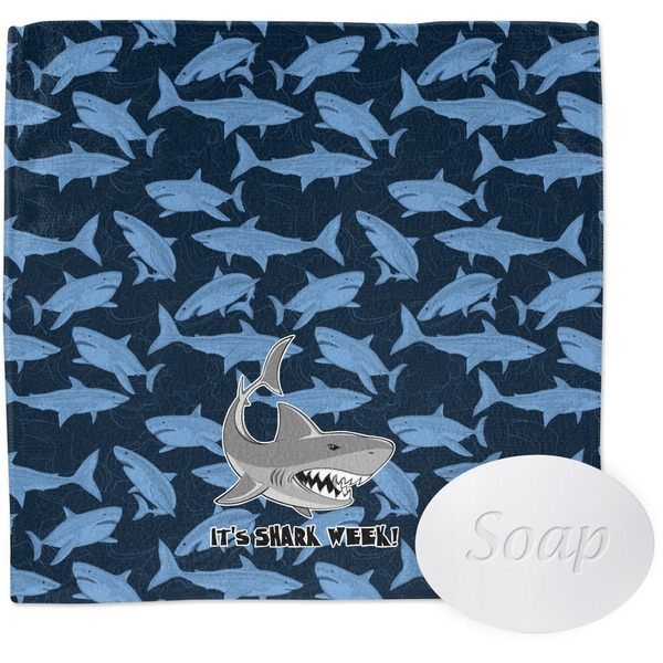Custom Sharks Washcloth (Personalized)