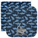 Sharks Facecloth / Wash Cloth (Personalized)
