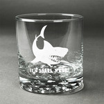 Sharks Whiskey Glass - Engraved (Personalized)