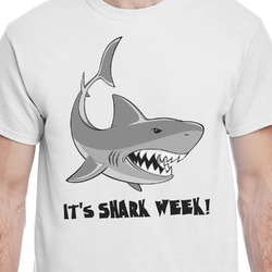 Sharks T-Shirt - White - Large (Personalized)