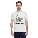 Sharks T-Shirt - White - 3XL (Personalized)