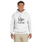 Sharks Hoodie - White - Small (Personalized)