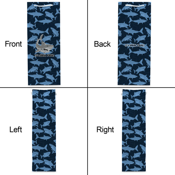 Sharks Wine Gift Bag - Gloss - Approval