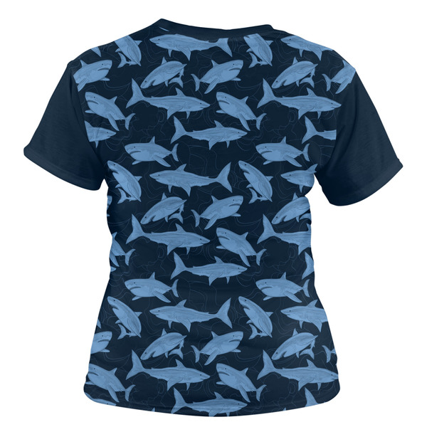 Sharks Women's T-shirt Back