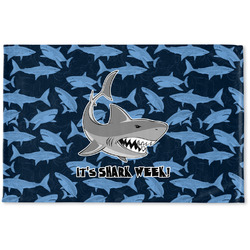 Sharks Woven Mat w/ Name or Text