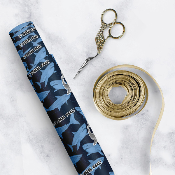 Sharks Wrapping Paper Rolls - Lifestyle 1