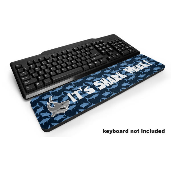 Custom Sharks Keyboard Wrist Rest (Personalized)