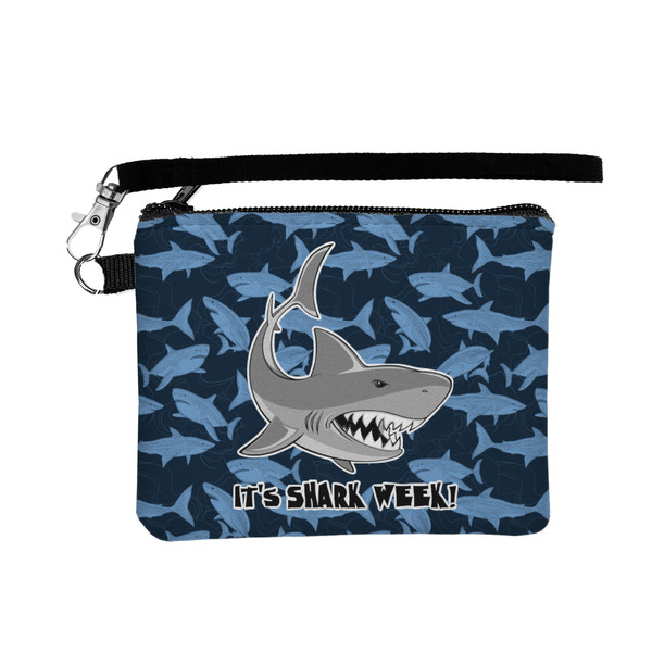 Custom Sharks Wristlet ID Case w/ Name or Text