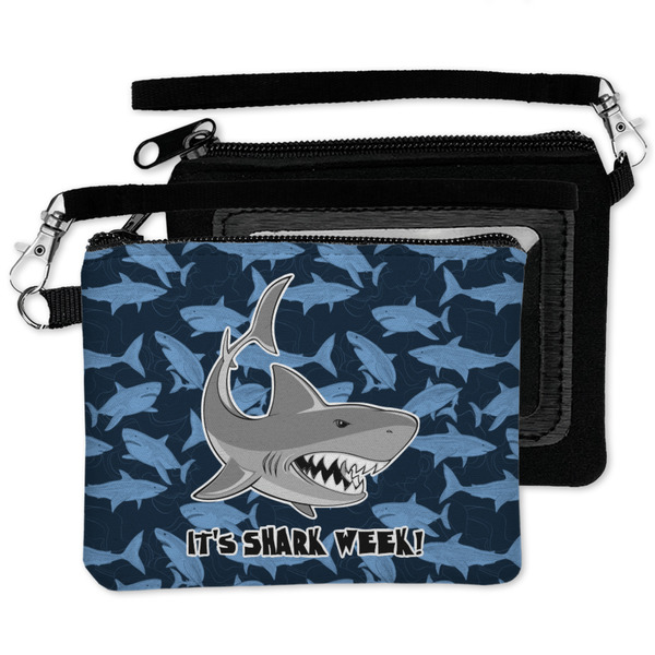 Sharks Wristlet ID Cases - MAIN