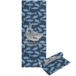 Sharks Yoga Mat - Printed Front and Back w/ Name or Text