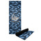 Sharks Yoga Mat with Black Rubber Back Full Print View