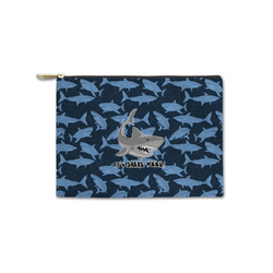 Sharks Zipper Pouch - Small - 8.5"x6" w/ Name or Text