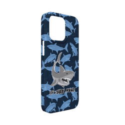 Sharks iPhone Case - Plastic - iPhone 13 Mini (Personalized)