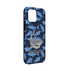 Sharks iPhone Case - Rubber Lined - iPhone 13 Mini (Personalized)