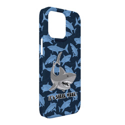 Sharks iPhone Case - Plastic - iPhone 13 Pro Max (Personalized)