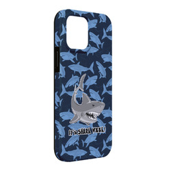 Sharks iPhone Case - Rubber Lined - iPhone 13 Pro Max (Personalized)