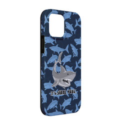 Sharks iPhone Case - Rubber Lined - iPhone 13 (Personalized)