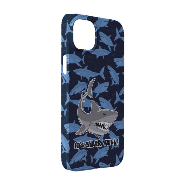Custom Sharks iPhone Case - Plastic - iPhone 14 Pro (Personalized)