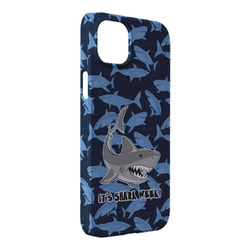 Sharks iPhone Case - Plastic - iPhone 14 Pro Max (Personalized)