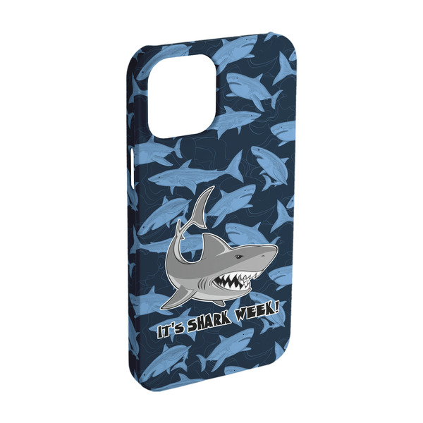Custom Sharks iPhone Case - Plastic - iPhone 15 (Personalized)