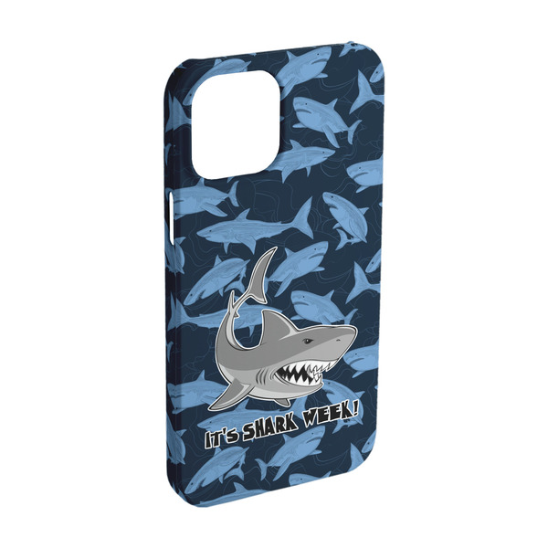 Custom Sharks iPhone Case - Plastic - iPhone 15 Pro (Personalized)