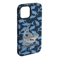 Sharks iPhone Case - Rubber Lined - iPhone 15 Pro Max (Personalized)