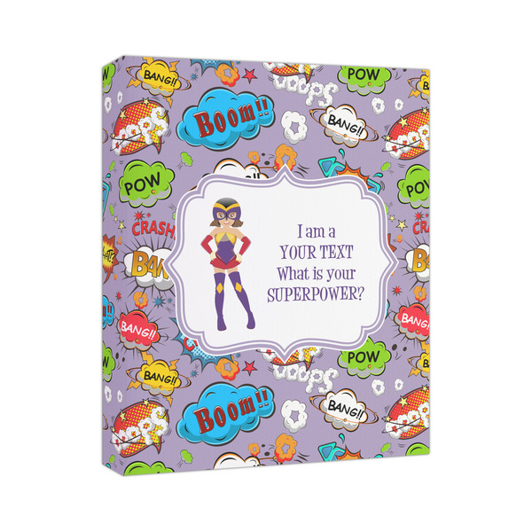 Custom What is your Superpower Canvas Print (Personalized)