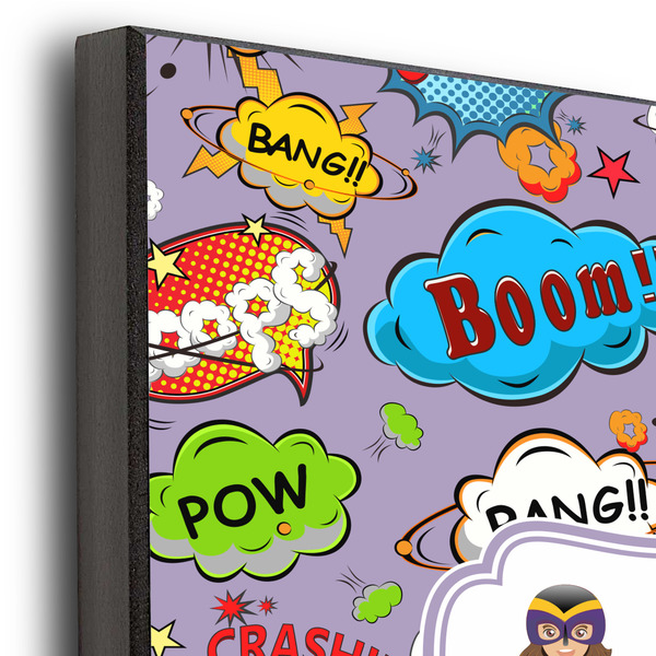 What is your Superpower 11x14 Wood Print - Closeup