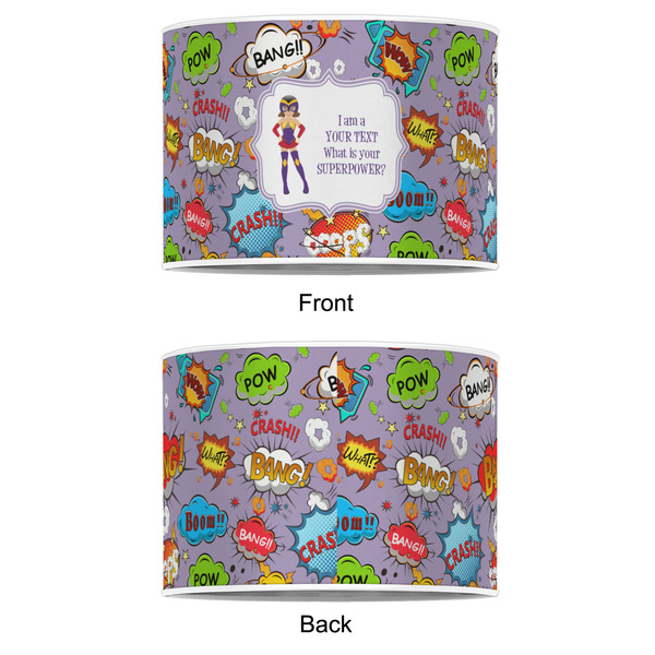 What is your Superpower 12" Drum Lampshade - APPROVAL (Poly Film)