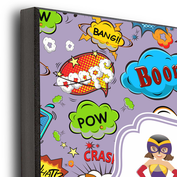 What is your Superpower 12x12 Wood Print - Closeup