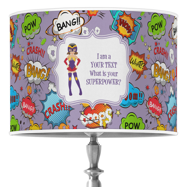 Custom What is your Superpower Drum Lamp Shade (Personalized)
