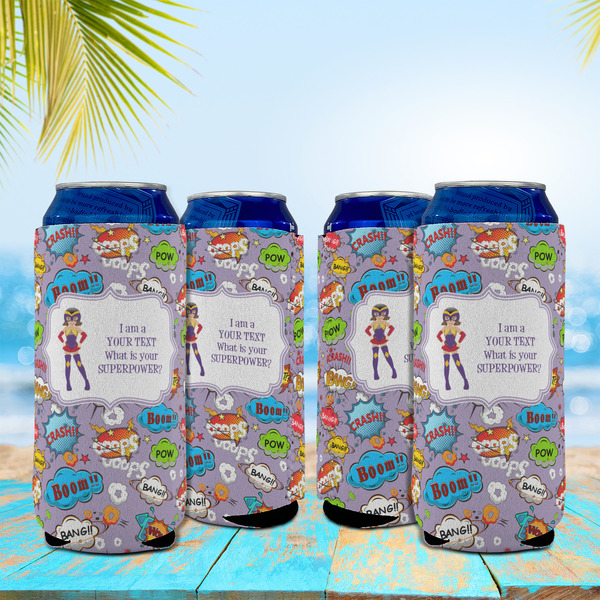 What is your Superpower 16oz Can Sleeve - Set of 4 - LIFESTYLE