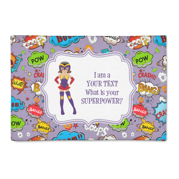 Custom What is your Superpower 2' x 3' Indoor Area Rug (Personalized)