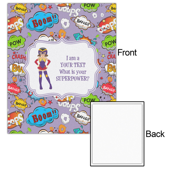 What is your Superpower 20x24 - Matte Poster - Front & Back