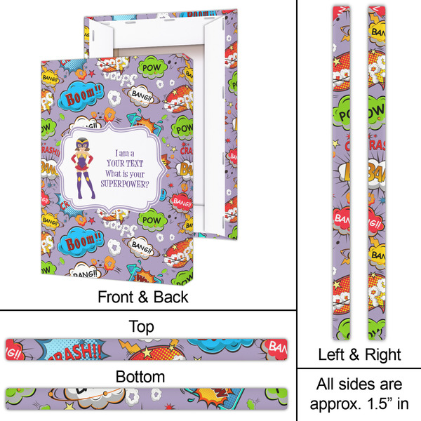 What is your Superpower 20x30 - Canvas Print - Approval