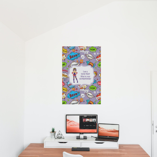 What is your Superpower 20x30 - Matte Poster - On the Wall