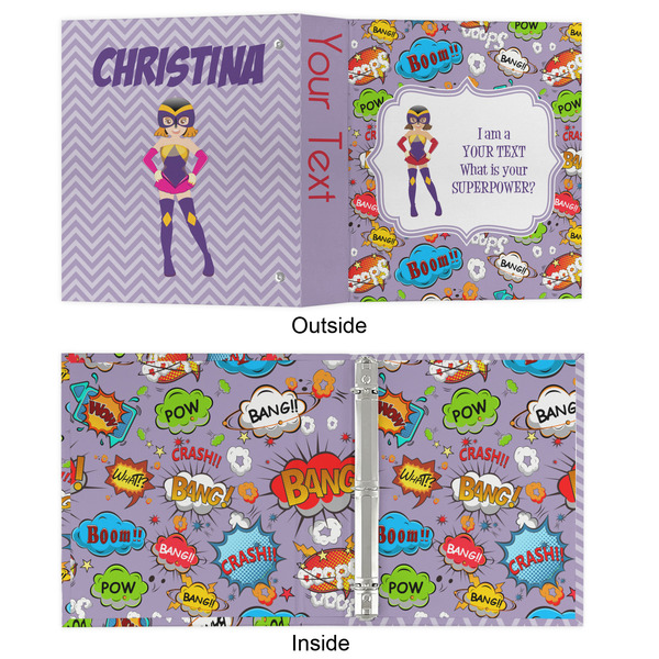 What is your Superpower 3 Ring Binders - Full Wrap - 1" - APPROVAL