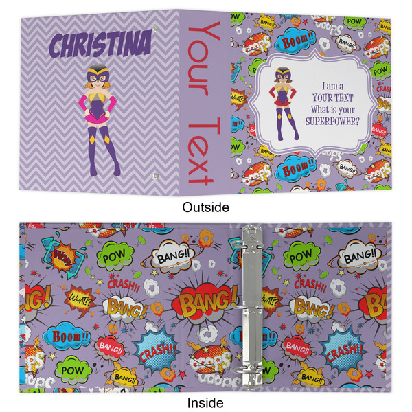 What is your Superpower 3 Ring Binders - Full Wrap - 2" - APPROVAL