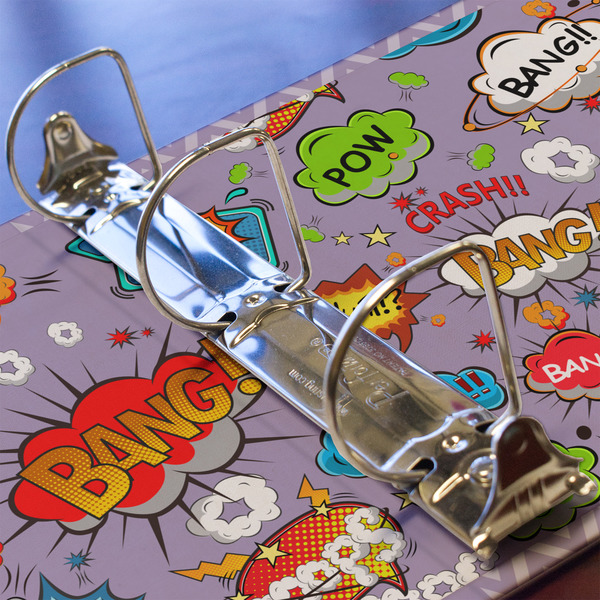 What is your Superpower 3 Ring Binders - Full Wrap - 2" - DETAIL