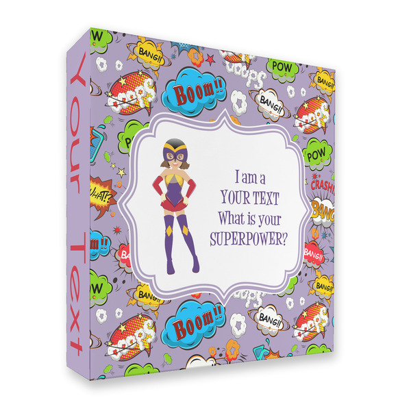 Custom What is your Superpower 3 Ring Binder - Full Wrap - 2" (Personalized)