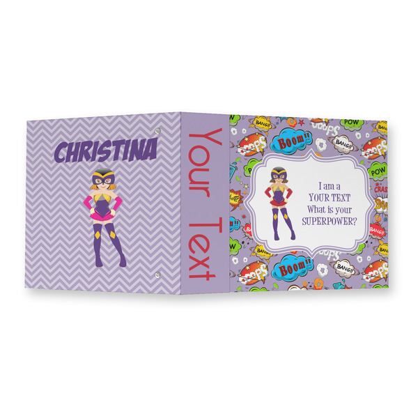 What is your Superpower 3 Ring Binders - Full Wrap - 2" - OPEN OUTSIDE