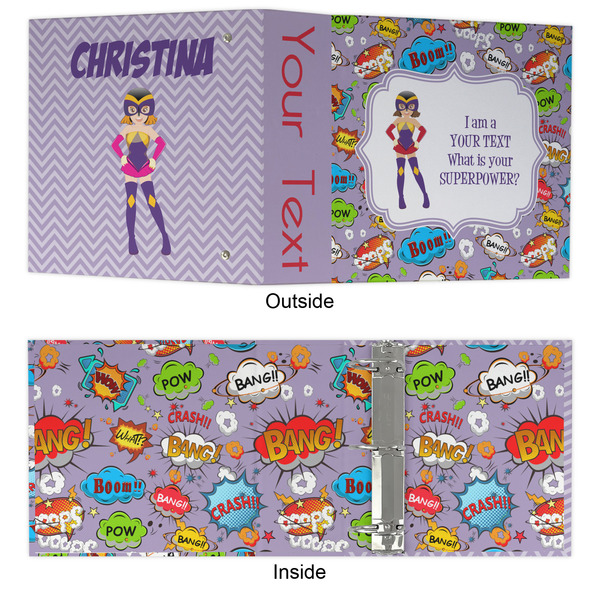 What is your Superpower 3 Ring Binders - Full Wrap - 3" - APPROVAL