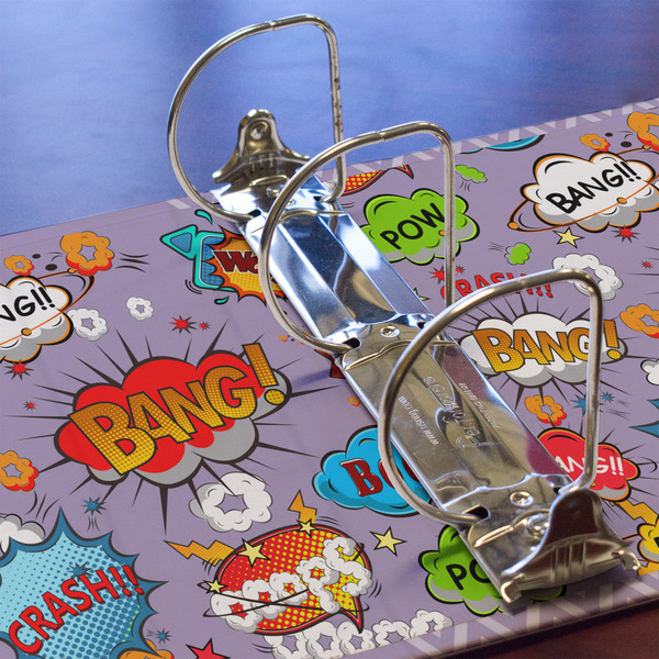 What is your Superpower 3 Ring Binders - Full Wrap - 3" - DETAIL