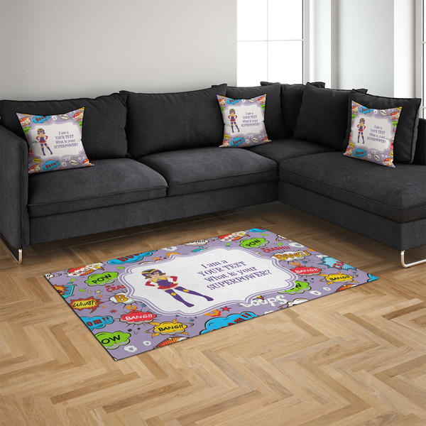 What is your Superpower 4'x6' Indoor Area Rugs - IN CONTEXT