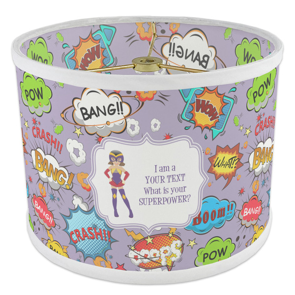 What is your Superpower 8" Drum Lampshade - ANGLE Poly-Film