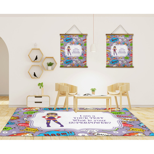 What is your Superpower 8'x10' Indoor Area Rugs - IN CONTEXT