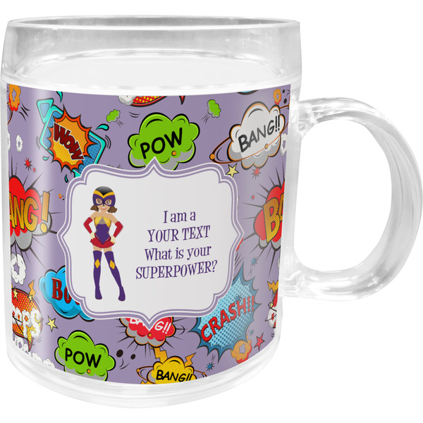 Custom What is your Superpower Acrylic Kids Mug (Personalized)